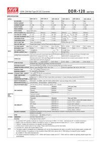 DDR-120D-12 Datasheet Page 3
