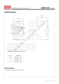 DDR-60L-5 Datasheet Page 4