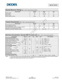 DDTA114YLP-7 Datasheet Page 2