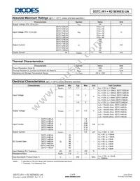 DDTC123EUA-7 Datasheet Page 2