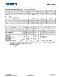 DDTC144ELP-7 Datasheet Page 2