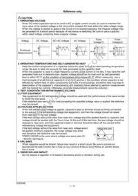 DE1E3KX222MJ4BN01F Datasheet Page 2