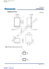 DE2S03600L Datasheet Page 4