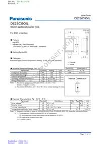 DE2S03900L Datasheet Cover