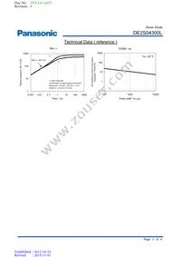 DE2S04300L Datasheet Page 3