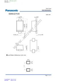 DE2S04300L Datasheet Page 4