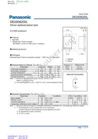 DE2S06200L Datasheet Cover