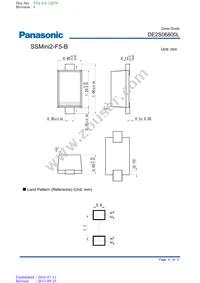 DE2S06800L Datasheet Page 4