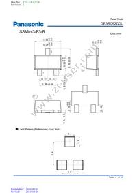 DE3S062D0L Datasheet Page 3