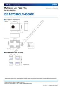 DEA070960LT-4006B1 Datasheet Page 2