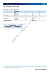 DEA070960LT-4006B1 Datasheet Page 3