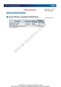 DEA075150HT-8036A1 Datasheet Page 3