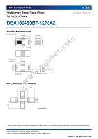 DEA102450BT-1278A2 Datasheet Page 2