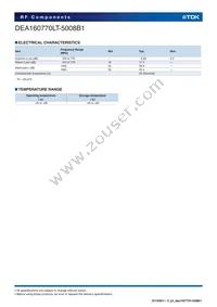 DEA160770LT-5008B1 Datasheet Page 3