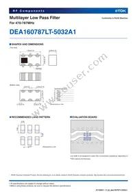 DEA160787LT-5032A1 Datasheet Page 2