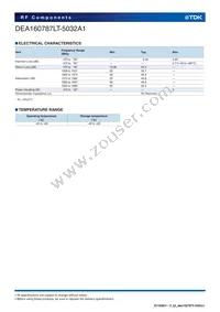 DEA160787LT-5032A1 Datasheet Page 3