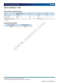 DEA161990LT-1182 Datasheet Page 3