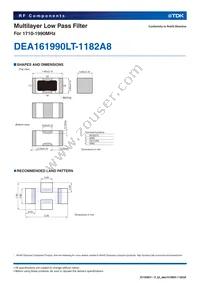 DEA161990LT-1182A8 Datasheet Page 2