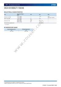 DEA161990LT-1182A8 Datasheet Page 3