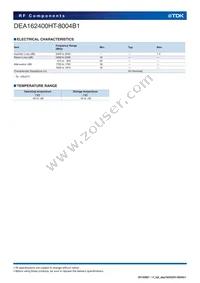 DEA162400HT-8004B1 Datasheet Page 3