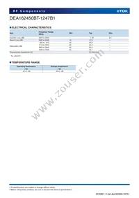 DEA162450BT-1247B1 Datasheet Page 3