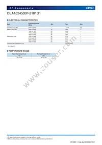 DEA162450BT-2181D1 Datasheet Page 3