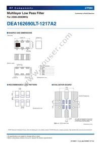 DEA162690LT-1217A2 Datasheet Page 2