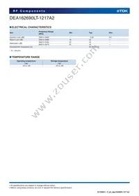 DEA162690LT-1217A2 Datasheet Page 3