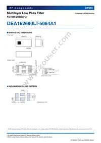 DEA162690LT-5064A1 Datasheet Page 2