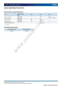 DEA162700LT-5014A1 Datasheet Page 3
