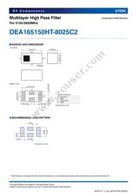 DEA165150HT-8025C2 Datasheet Page 2