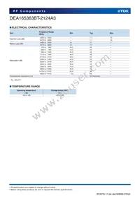 DEA165363BT-2124A3 Datasheet Page 3