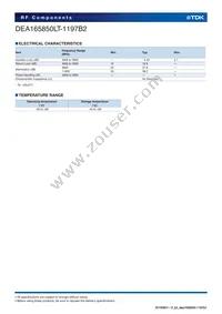 DEA165850LT-1197B2 Datasheet Page 3