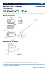 DEA202450BT-1275A1 Datasheet Page 2
