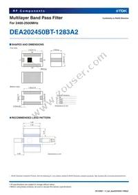 DEA202450BT-1283A2 Datasheet Page 2