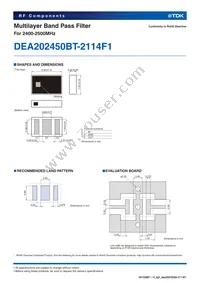 DEA202450BT-2114F1 Datasheet Page 2