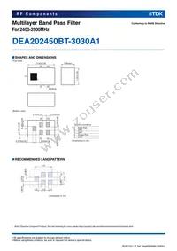 DEA202450BT-3030A1 Datasheet Page 2