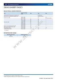 DEA212450BT-7043C1 Datasheet Page 3