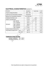 DEA252450BT-7046A1 Datasheet Page 2