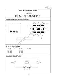 DEA453960BT-3002B1 Datasheet Cover