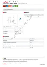 DEJE3E2332ZB3B Datasheet Cover