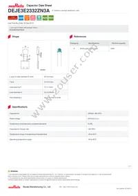 DEJE3E2332ZN3A Datasheet Cover