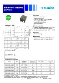 DEP1016NP-330PB Cover