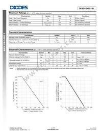 DESD12V0S1BL-7B Datasheet Page 2