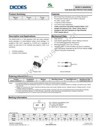 DESD1CAN2SOQ-7 Datasheet Cover