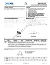 DESD1FLEX2SOQ-7 Datasheet Cover