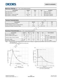 DESD1FLEX2SOQ-7 Datasheet Page 2