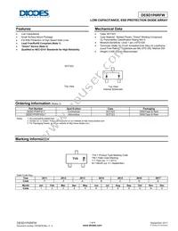 DESD1P0RFWQ-7 Datasheet Cover