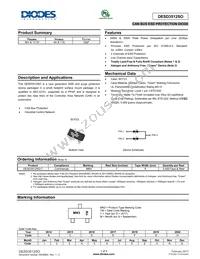 DESD3512SO-7 Datasheet Cover