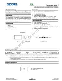 DESD3V3Z1BCSF-7 Datasheet Cover